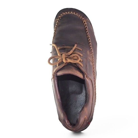 Wolverine ICS Weston Moc Toe Casual Leather Sneakers Brown W05822 Men's 10M - Picture 9 of 11